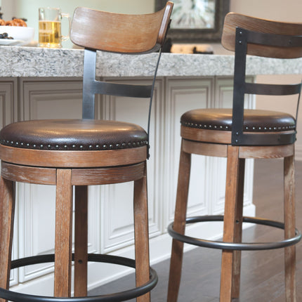 Pinnadel - Swivel Barstool Ashley Furniture 