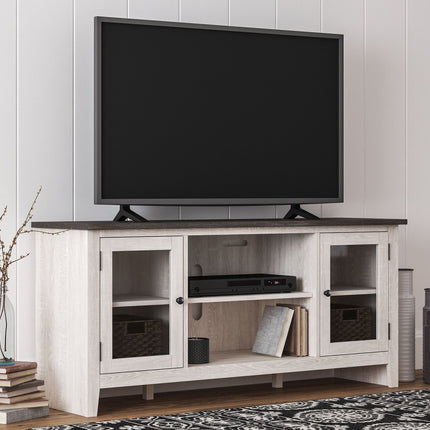 Dorrinson - TV Stand With Fireplace Insert Signature Design by Ashley® 