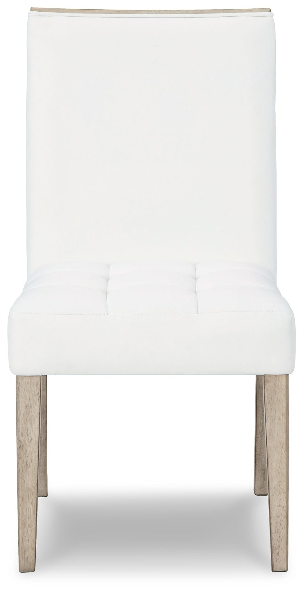 Wendora - Bisque / White - Dining Uph Side Chair (Set of 2)