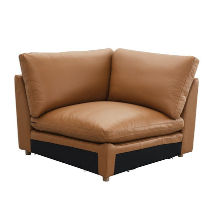 Brighton - Modular Wedge - Brown Top Grain Leather ACME 