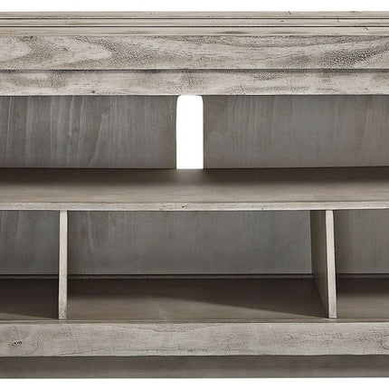 Naydell - Gray - Xl TV Stand W/Fireplace Option Signature Design by Ashley® 