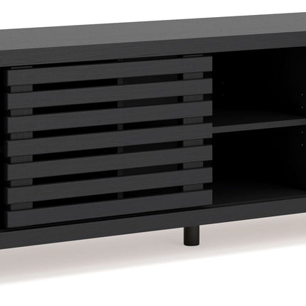 Danziar - Black - Extra Large TV Stand Signature Design by Ashley® 