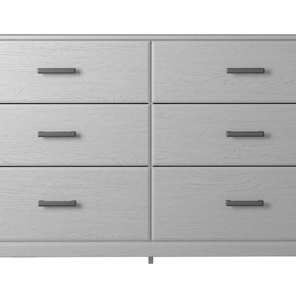 Stelsie - White - Six Drawer Dresser Ashley Furniture 