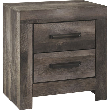 Wynnlow - Gray - Two Drawer Night Stand Signature Design by Ashley® 