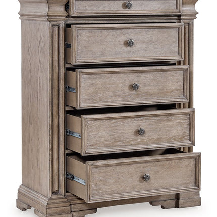 Blairhurst - Light Grayish Brown - Five Drawer Chest Signature Design by Ashley® 