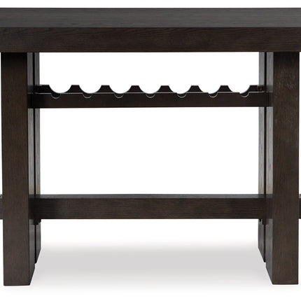 Burkhaus - Rectangular Counter Table Set Signature Design by Ashley® 