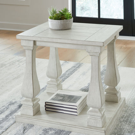 Arlendyne - Antique White - Rectangular End Table Signature Design by Ashley® 