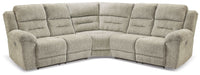 Thumbnail for Family Den - Pewter - 3-Piece Power Reclining Sectional With 2 Loveseats - Tony's Home Furnishings