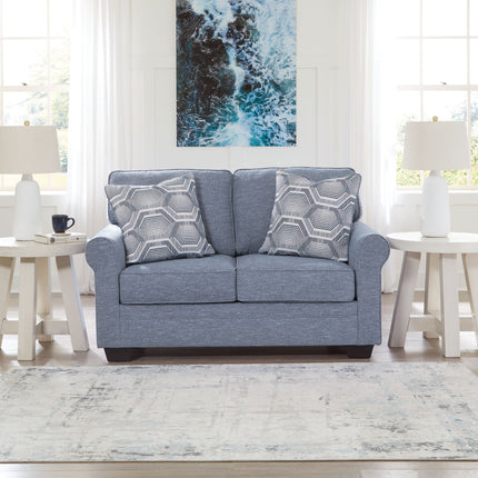 Carissa Manor - Denim - Loveseat Benchcraft® 