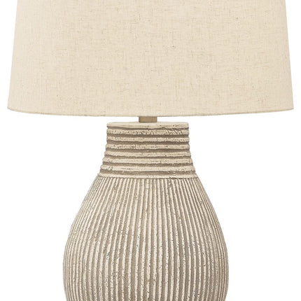 Layal - Black - Paper Table Lamp Ashley Furniture 