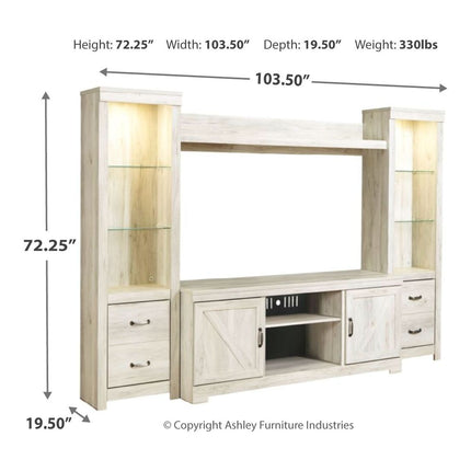 Bellaby - Entertainment Center Signature Design by Ashley® 