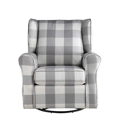 Patli - Swivel Chair - Gray Fabric ACME 