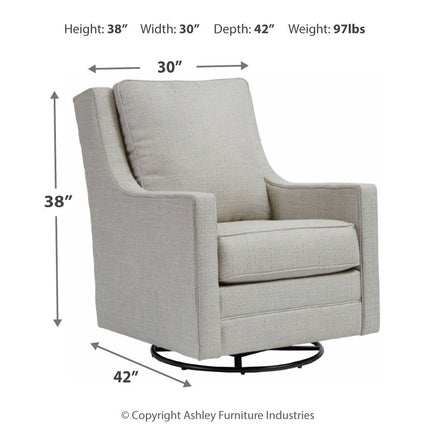 Kambria - Swivel Glider Accent Chair Signature Design by Ashley® 