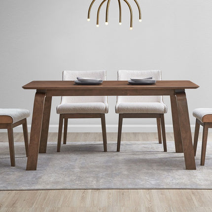 Ginny - Dining Table - Walnut - Tony's Home Furnishings