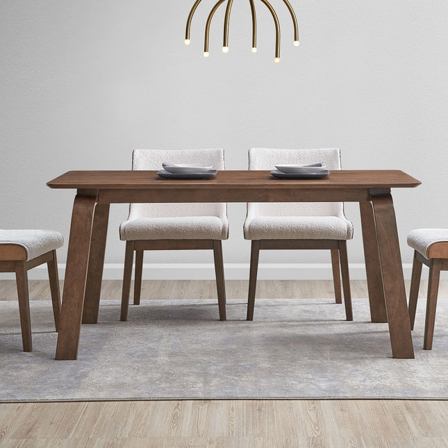 Ginny - Dining Table - Walnut - Tony's Home Furnishings