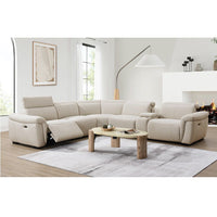 Thumbnail for Dayana - Power Motion Sectional Sofa - Beige - Tony's Home Furnishings