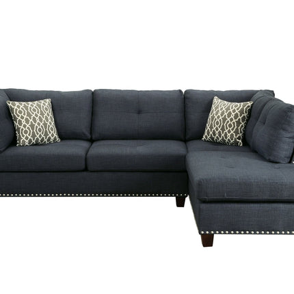 Laurissa - Sectional Sofa & Ottoman (2 Pillows) ACME 