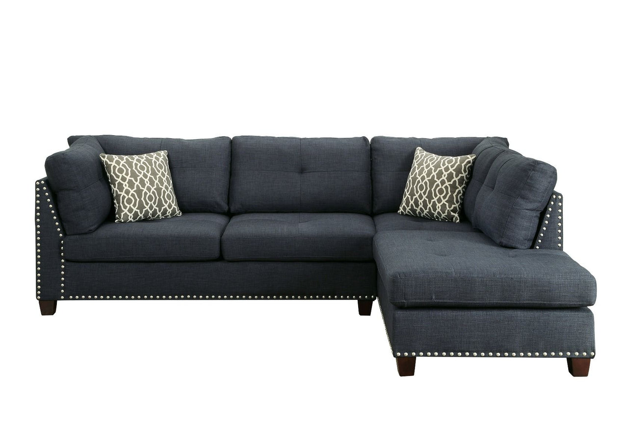 Laurissa - Sectional Sofa & Ottoman (2 Pillows) - Tony's Home Furnishings