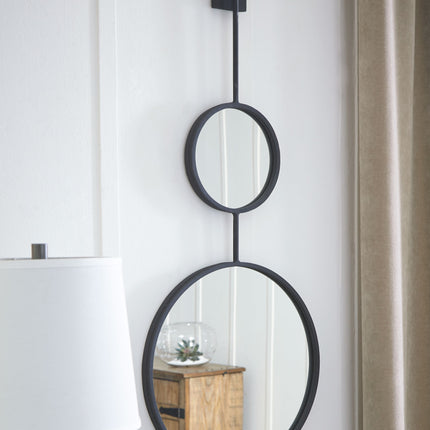 Brewer - Black - Accent Mirror Ashley Furniture 