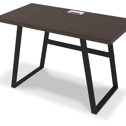 Camiburg - Warm Brown - Home Office Small Desk Ashley Furniture 