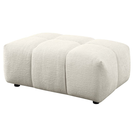 Loanna - Ottoman - White ACME 