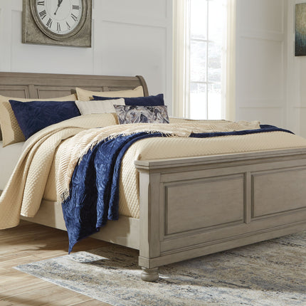 Lettner - Sleigh Bed Signature Design by Ashley® 