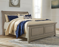 Lettner - Sleigh Bed Signature Design by Ashley® 