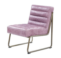 Loria - Accent Chair - Wisteria - Top Grain Leather ACME 