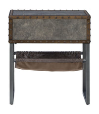 Thumbnail for Derrylin - Brown - Chair Side End Table - Tony's Home Furnishings