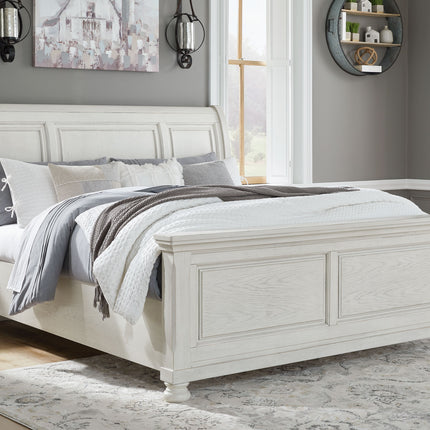 Robbinsdale - Sleigh Bed Signature Design by Ashley® 