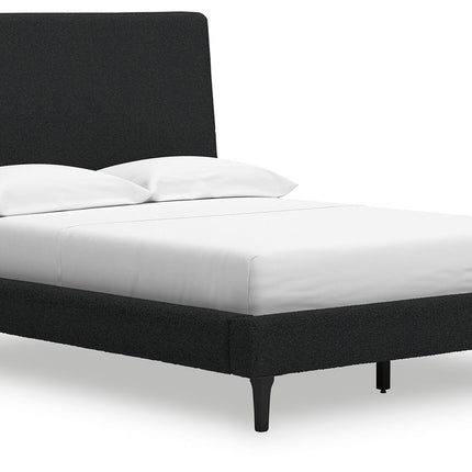 Cadmori - Upholstered Bed With Roll Slats Signature Design by Ashley® 