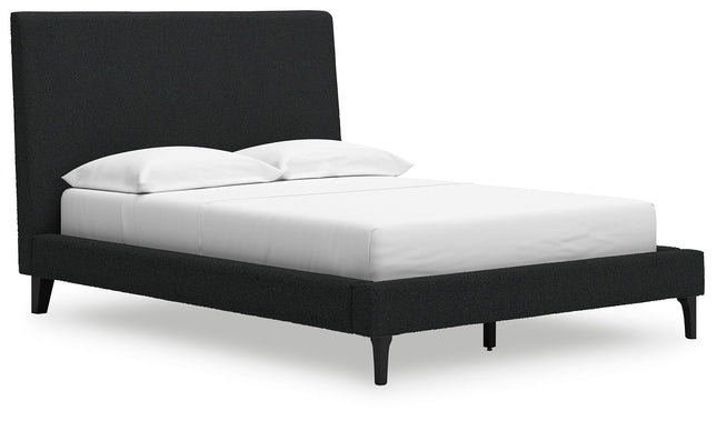 Cadmori - Upholstered Bed With Roll Slats Signature Design by Ashley® 