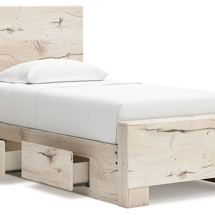 Lawroy - Panel Bed With Storage Signature Design by Ashley® 