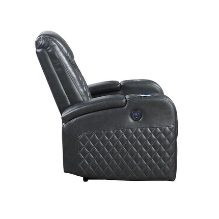 Alair - Power Motion Recliner With Bluetooth, Wireless Charger & Cupholder ACME 