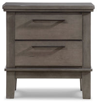 Thumbnail for Hallanden - Gray - Two Drawer Night Stand - Tony's Home Furnishings