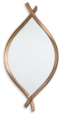 Thumbnail for Bartner - Antique Gold Finish - Accent Mirror Signature Design by Ashley® 