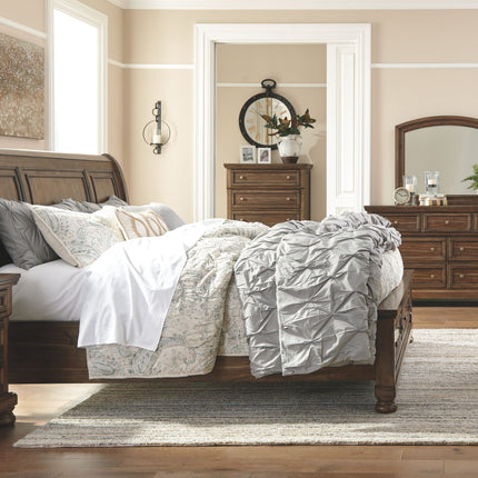 Flynnter - Storage Sleigh Bed Signature Design by Ashley® 