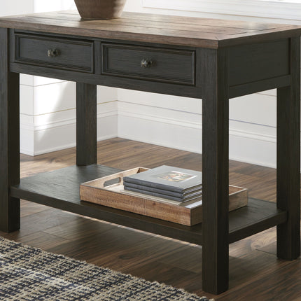 Tyler - Grayish Brown / Black - Sofa Table Ashley Furniture 