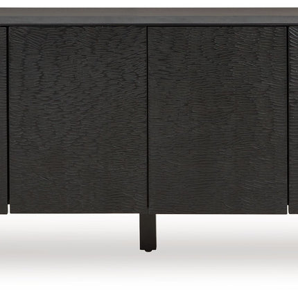 Farrelmore - Black - Accent Cabinet Signature Design by Ashley® 