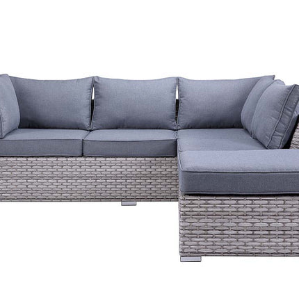 Laurance - Patio Set - Gray Fabric & Gray Finish ACME 