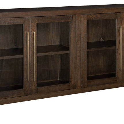 Balintmore - Dark Brown - Accent Cabinet - Horizontal Ashley Furniture 