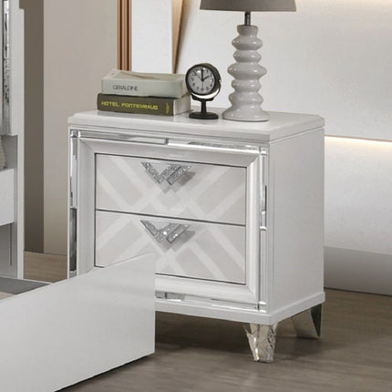 Skylar - Accent Nightstand - White ACME 