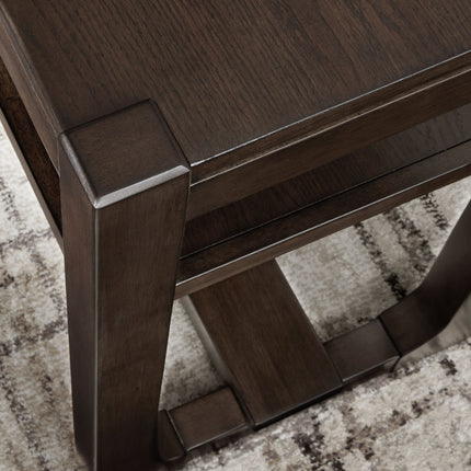 Breckington - Dark Brown - Sofa Table Signature Design by Ashley® 