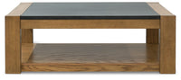 Thumbnail for Quentina - Light Brown / Black - Lift Top Cocktail Table - Tony's Home Furnishings
