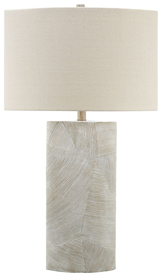 Bradard - Brown - Poly Table Lamp Ashley Furniture 