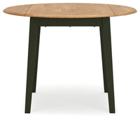 Thumbnail for Gesthaven - Round Dining Room Drop Leaf Table - Tony's Home Furnishings