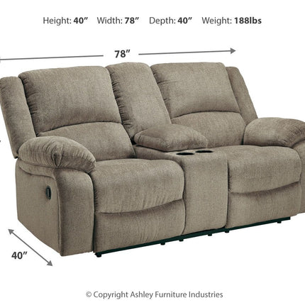 Draycoll - Reclining Loveseat Ashley Furniture 