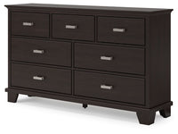 Covetown - Dark Brown - Dresser Signature Design by Ashley® 