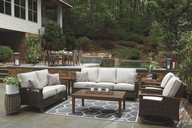 Paradise Trail - Medium Brown - 3 Pc. - Lounge Set Signature Design by Ashley® 