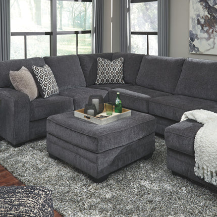 Tracling - Slate - Oversized Accent Ottoman Ashley Furniture 